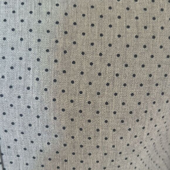 Ben Sherman Soho Slim Fit Charcoal Polka Dot Button Down Shirt - Picture 5 of 16